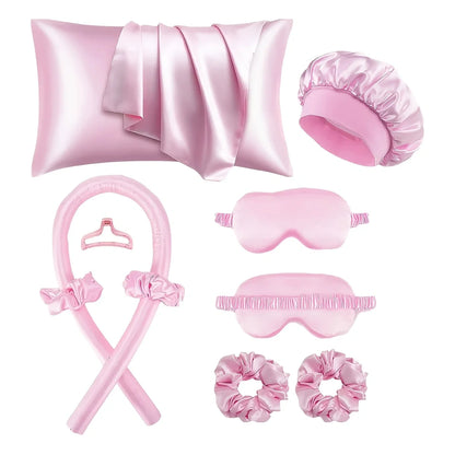 Coffret de nuit en satin