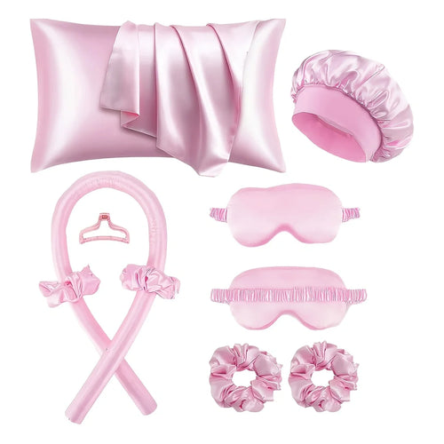 Coffret de nuit en satin