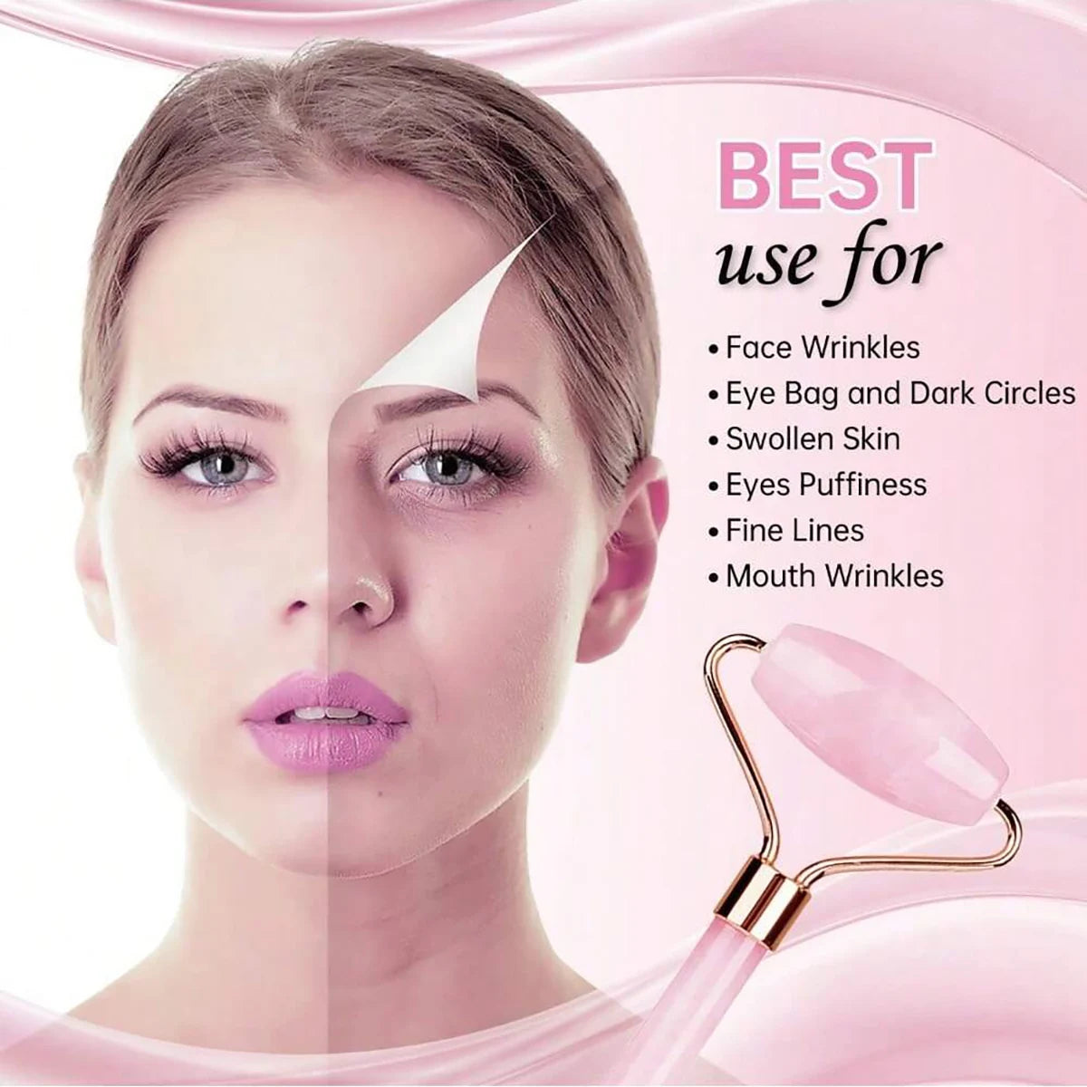 Facial & Eye Ice Mask – Réduit poches et cernes